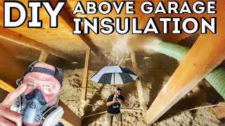 DIY BLOWNIN INSULATION | Easier than you might think