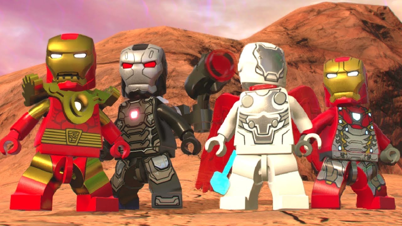 lego marvel superheroes 2 iron man mark 50