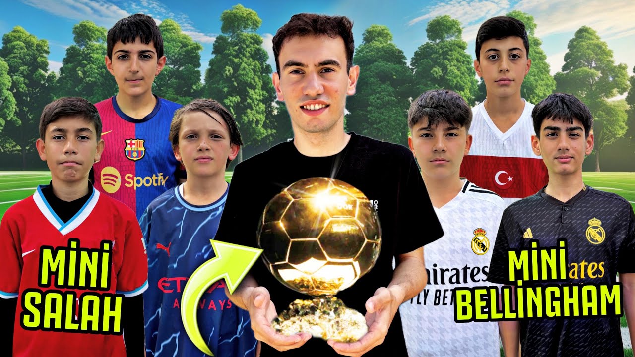 ÇOCUKLAR BALLON D’OR YARIŞMASI!