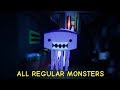 All Regular Monsters & Jumpscares Strange Terror From The Deep