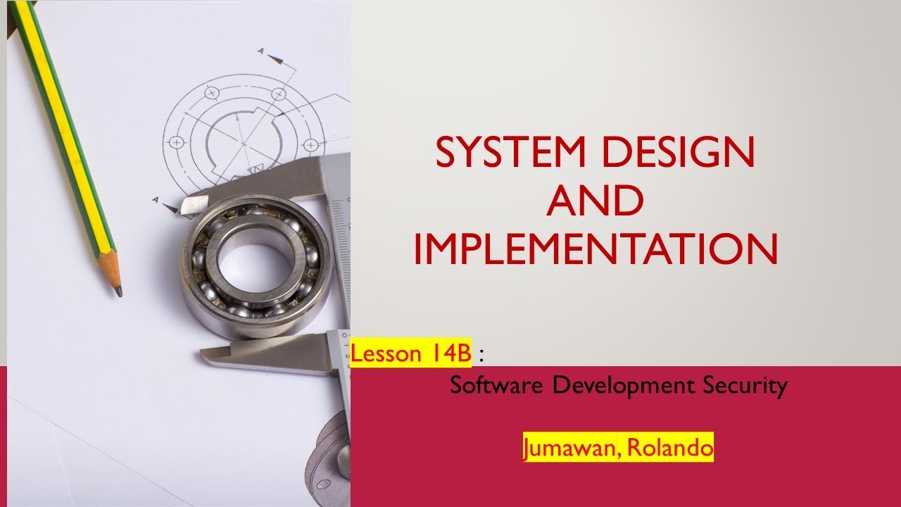 Software Development Security - YouTube