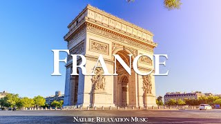 FLYING OVER FRANCE (4K UHD) - Relaxing Music Along with Beautiful Scenery - 4K Video Ultra HD #104