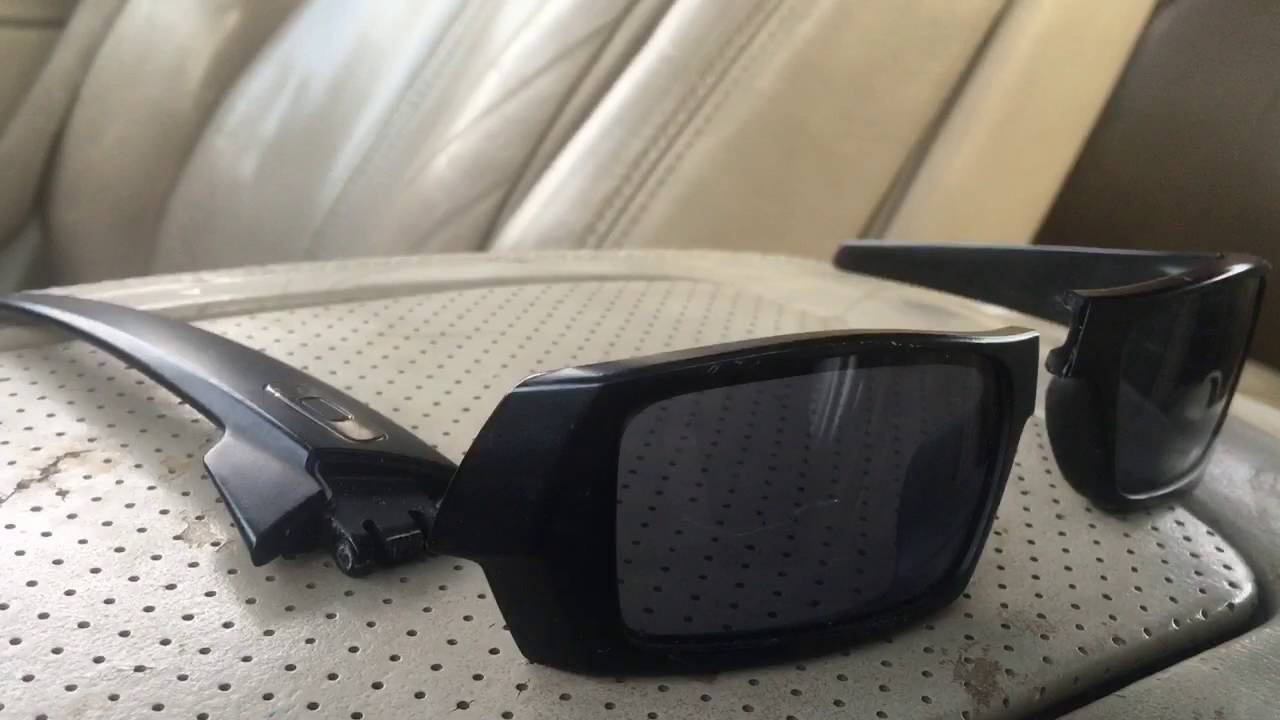 broken oakley sunglasses