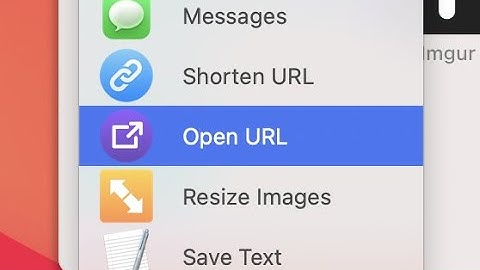 Dropzone 4 Open URL Action Demo