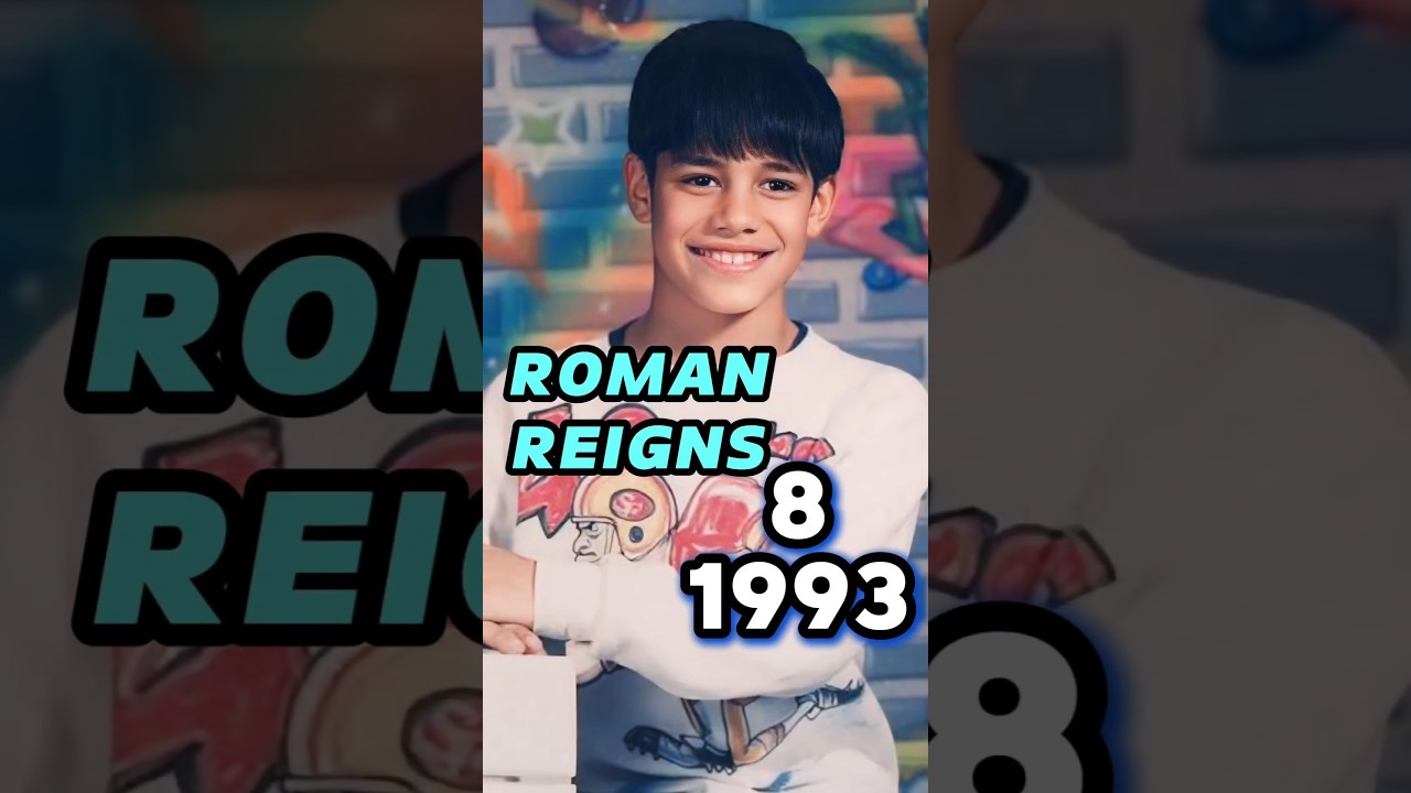 ROMAN REIGNS Age Transformation (1985-2024) Roman reigns life journey evolution #romanreigns #otc