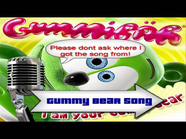 Gummy Bear Song (Please Don't Eat Me)