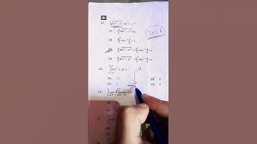 Integration vvi objective class 12 math #shorts