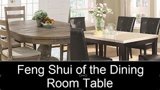 Feng Shui of the Dining Table  How to get better family relations