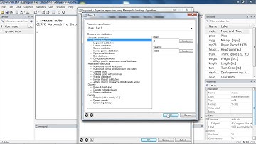 New in Stata 14: Graphical user interface for Bayesian analysis