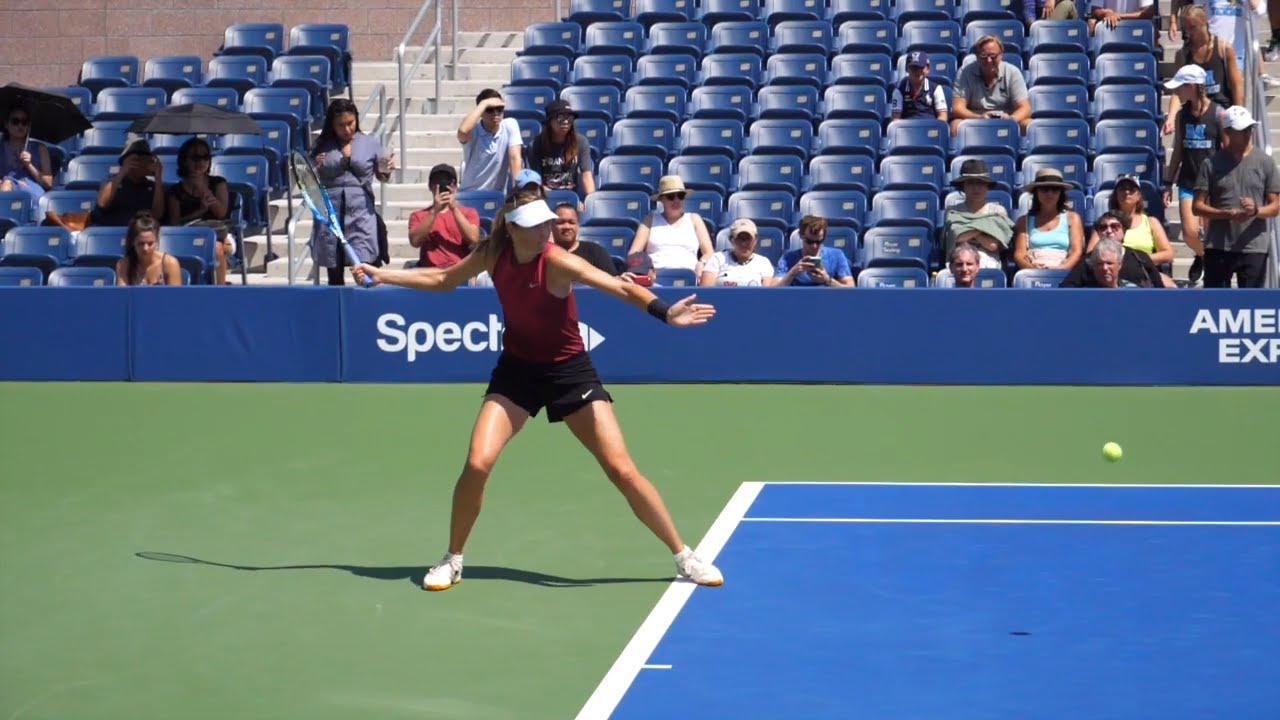 Maria Sharapova Forehand Slow Motion WTA Tennis Forehand Technique