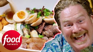 Will Casey Tackle This 5 LB Bowl Of Ramen In Less Than 45 Minutes? | Man V Food