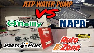What the Part's Store's Aren't Telling You / Best Part's Store to get Your Jeep Water Pump