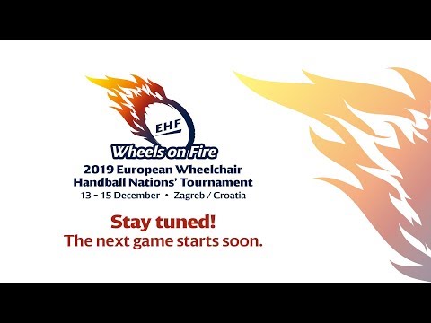 2019 European Wheelchair Handball Nations&#39; Tournament day 2
