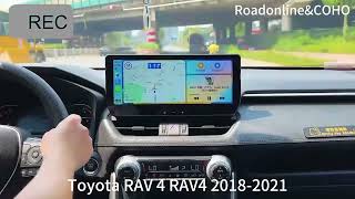 12.3 INCH 8+256GB For Toyota RAV 4 RAV4 20182021 Android 12