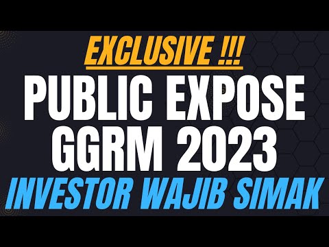 EXCLUSIVE!! PUBLIC EXPOSE SAHAM GGRM 2023, PROSPEK & PELUANG CUAN EMITEN ROKOK KEDEPAN