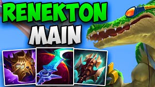 CHALLENGER RENEKTON MAIN CARRIES HIS TEAM! | CHALLENGER RENEKTON TOP GAMEPLAY | Patch 14.10 S14