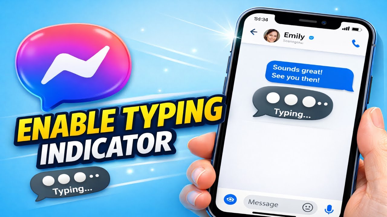 How To Enable Typing Indicator On Messenger (UPDATED) - YouTube
