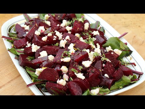 Video: Beyaz Peynirli Fırında Pancar Salatası