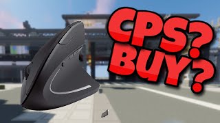 Can the Ergonomic Vertical Mouse Drag Click High CPS