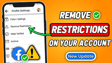 How to Remove Account Restriction on Facebook (2025 Updated Way)