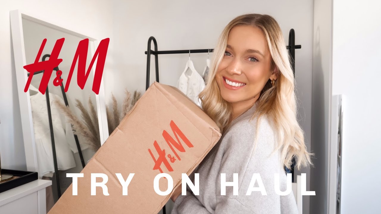 NEW IN H&M COME SHOPPING WITH ME TRY ON HAUL 2023 