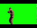 Футаж.Военные.Персонаж стрелок с ППШ ( 2 )  - green screen - chroma key