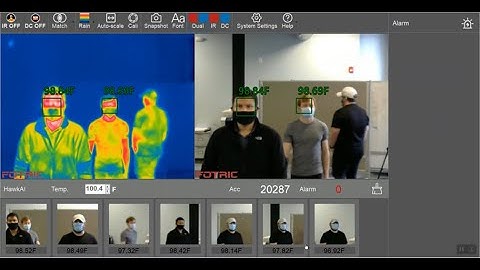 Fotric 226B AI Temperature Screening Thermal Camera - Connection of Imager and WLIR Software Set Up