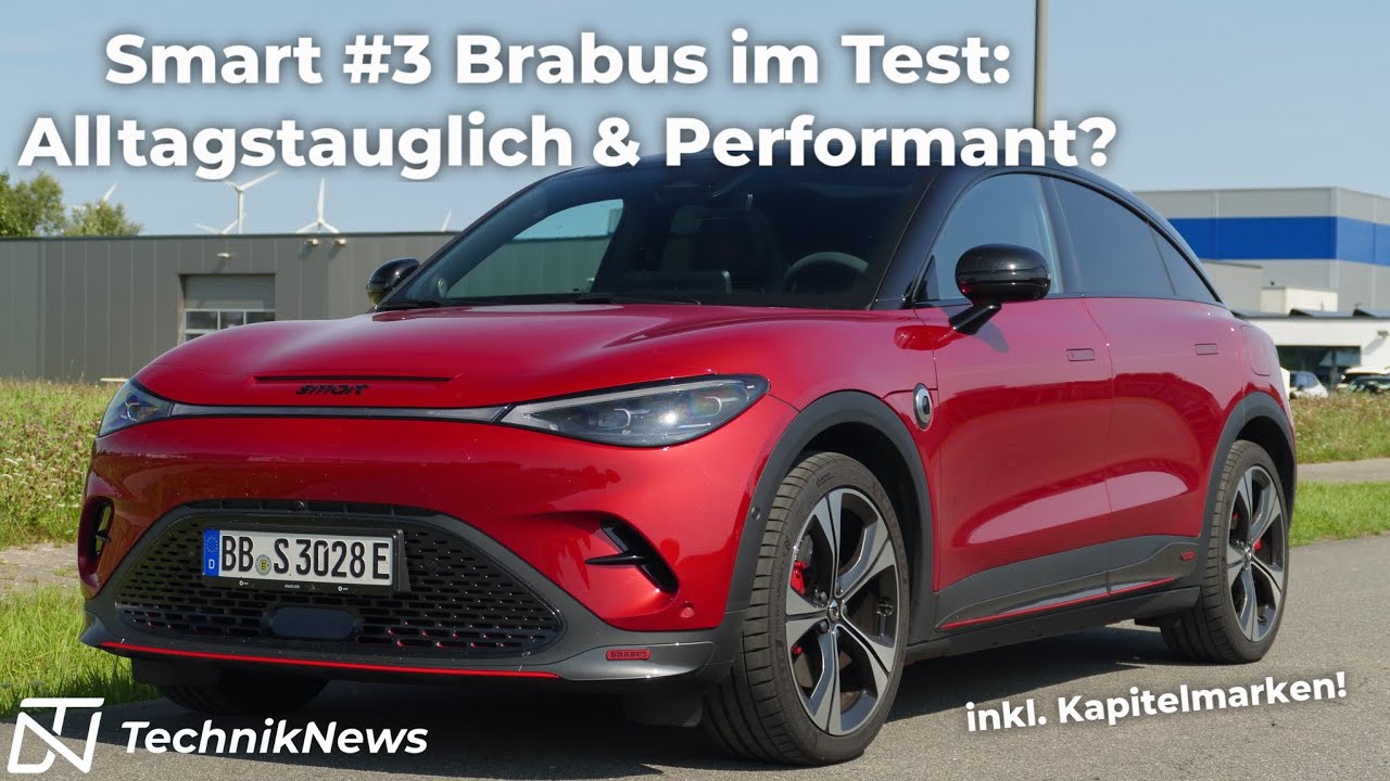 Smart #3 Brabus im Test: Performance trifft auf Alltagstauglichkeit ...