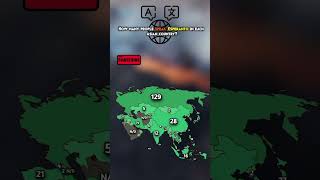 How many people speak Esperanto in your country? #shorts #map #asia #geography