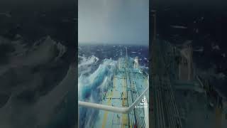 Would you be able to Sail in these conditions for 15 days? Tanker in storm PART 1 #viral #shorts
