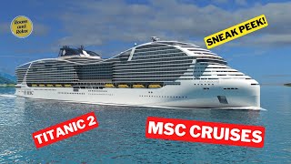 The biggest cruise ships in the world? Announced by MSC Cruises | Travel Vlog