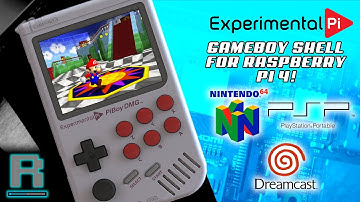 GameBoy Case for a Raspberry Pi 4 - PiBoy DMG from Experimental Pi