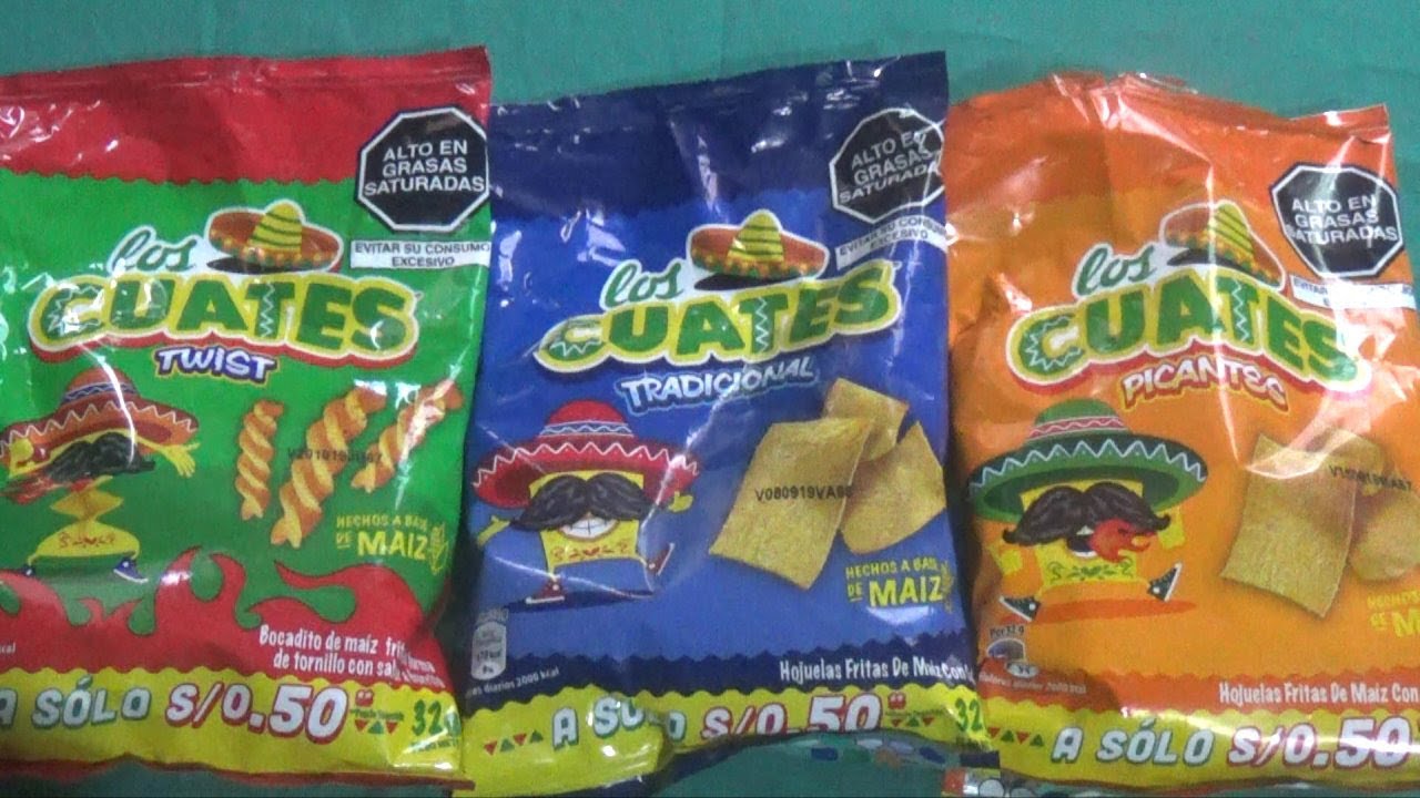 PROBANDO "CUATES" con SABOR PICANTE / TWIST / CLASICO YouTube