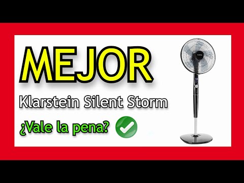 🥇 VENTILADOR DE PIE SILENCIOSO -  Klarstein Silent Storm ¿El MEJOR VENTILADOR VERTICAL? ✔️ (OPINION)