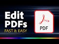 Edit pdfs free official adobe web editor  adobe express