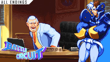 Battle Circuit | Arcade | All Endings [Upscaled to 4K using xBRz]