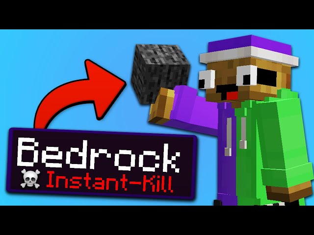 Trolling with Bedrock in Bedwars