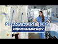 Pharmacist oversaturation  2023 us job demand summary  retail hospital clinical pharmacists