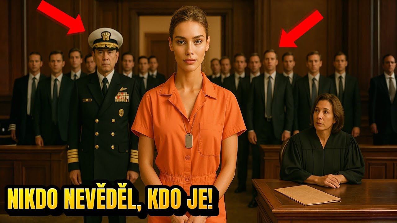 Tajemná žena v poutech šokuje soudní síň!