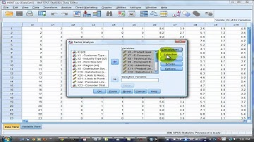 Factor Analysis Tutorial Using Spss v20