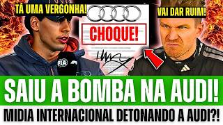 🚨 BORTLETO EM PÂNICO APÓS DECLARAÇÃO CHOCANTE DA AUDI! MIDIA DETONOU!