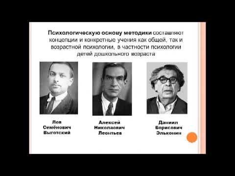 Лекция "Теория и методика развития речи детей дошкольного возраста как научная и учебная дисциплина"