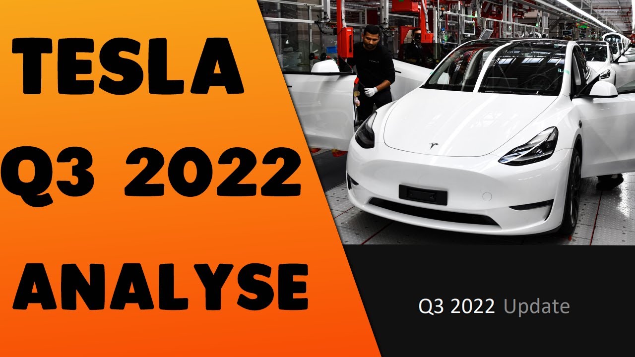 Tesla Q3 2022 - Zusammenfassung/Analyse | 100% Gewinnwachstum! - YouTube