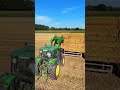 Stroh pressen 2025 Teil3 3200Quaderant Claas870Axion Jondeere6130R 6145R#claas#cloppenburg#jondeere