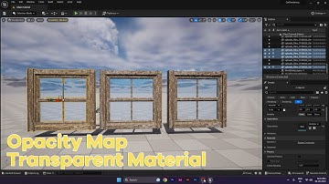 Unreal Engine Tutorial for Beginners - Unreal Engine Opacity Map Tutorial