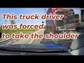 Dangerous mistakes of truck drivers on the road