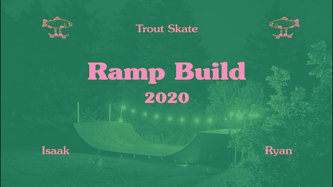Building & Skating the Mini Ramp!