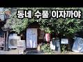 우리 동네에 수풀에 둘러 쌓인 이자까야를 가보았다
