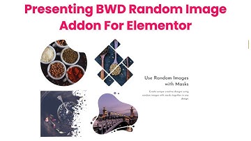 Presenting Random Image Elementor Addon