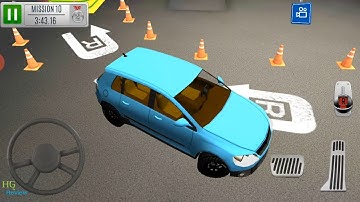 Multi Level 7 Car Parking Simulator #2 -Hatchback Blue Car Parking Game Android iOS Gameplay